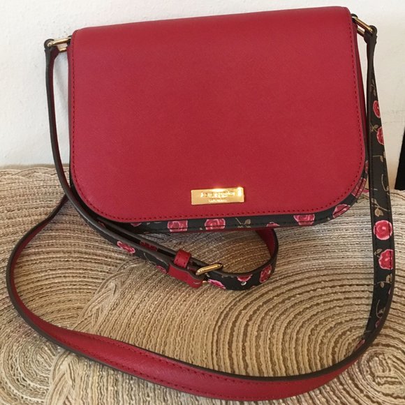 kate spade Handbags - Kate Spade🌹Laurel Way Large Carsen Rose Bag🌹
